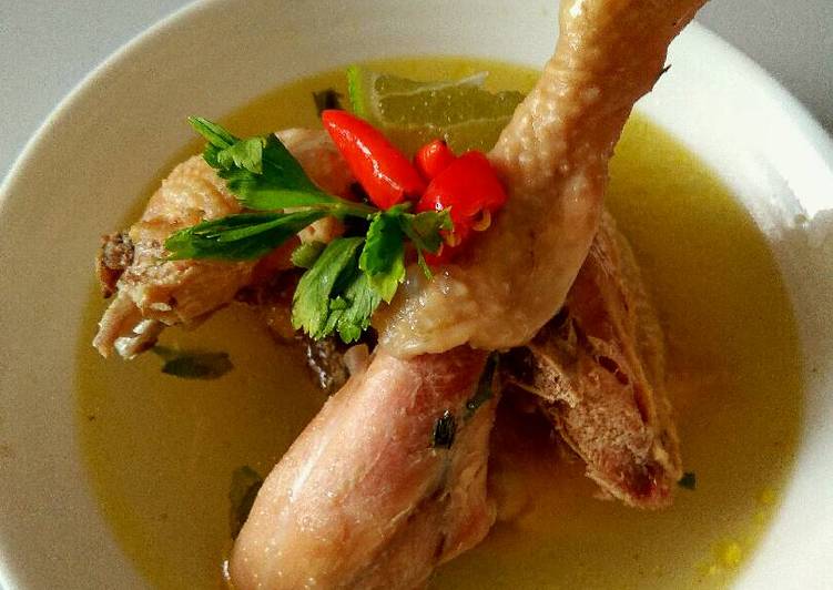 Resep Sop Ayam Kampung Karya Atika Sang