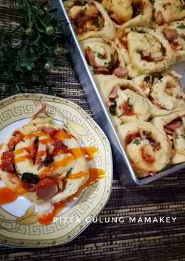 Pizza gulung, resep simple
