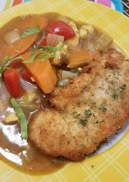 Japanese Chicken Curry pakai Golden Curry