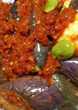 Balado Terong Telor Pete