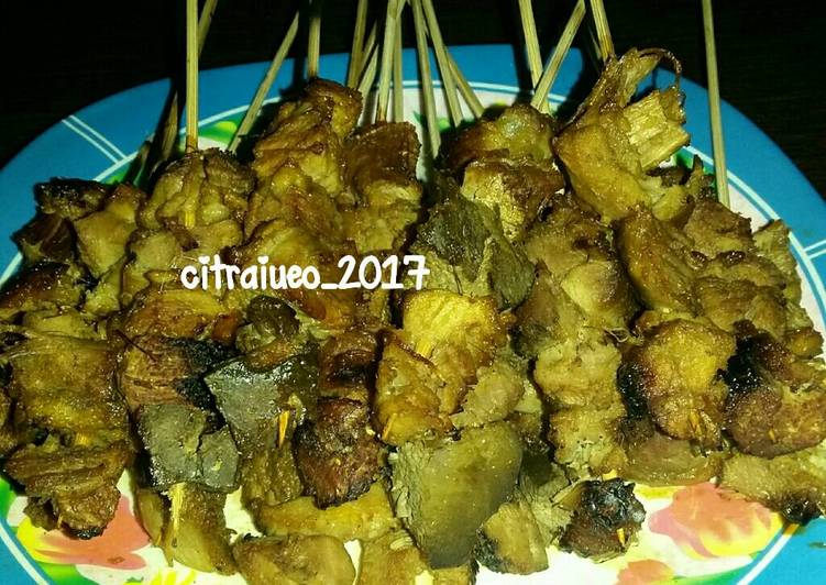 bahan dan cara membuat Sate Kambing