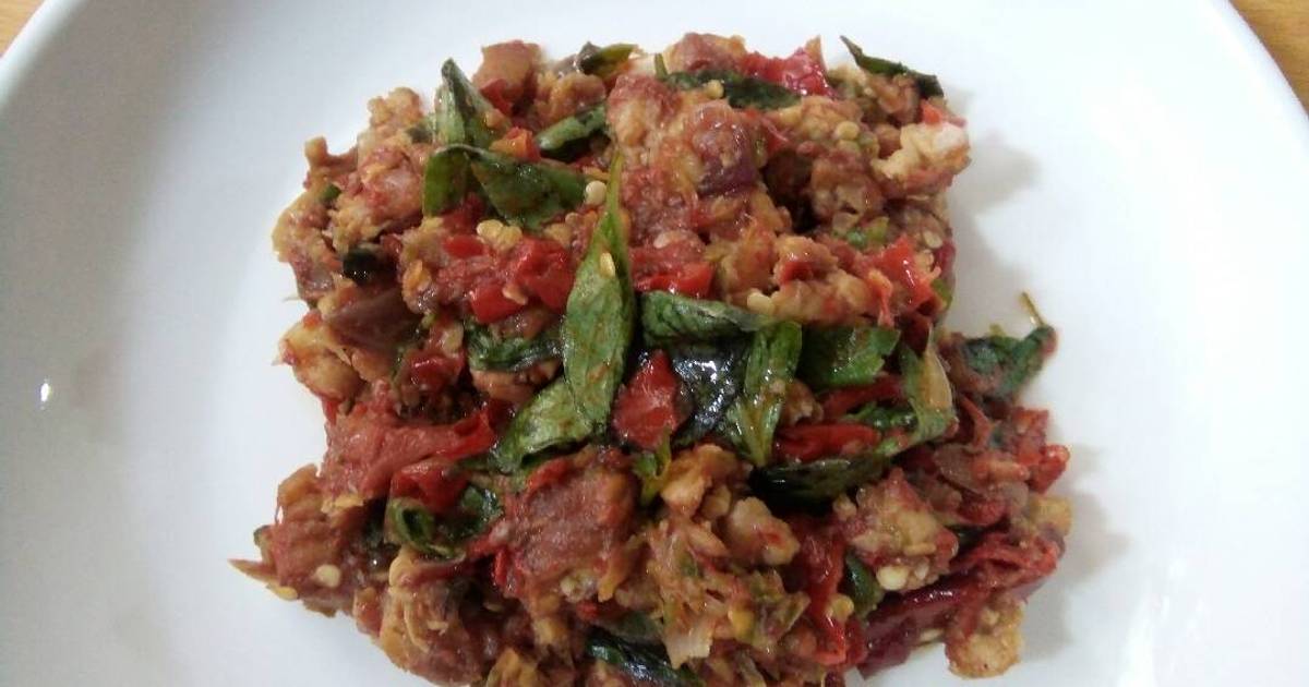 Resep Sambal  Tempe Kemangi Masakanmu