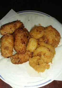 Nugget nasi simple