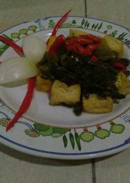 Tumis Tahu Sayur Asin