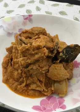 Rendang jawa (pork)
