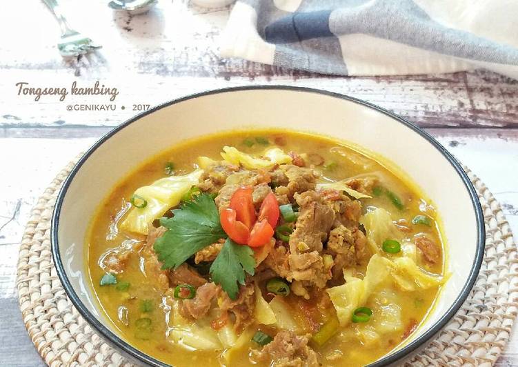 resep lengkap untuk Tongseng Kambing #kitaberbagi