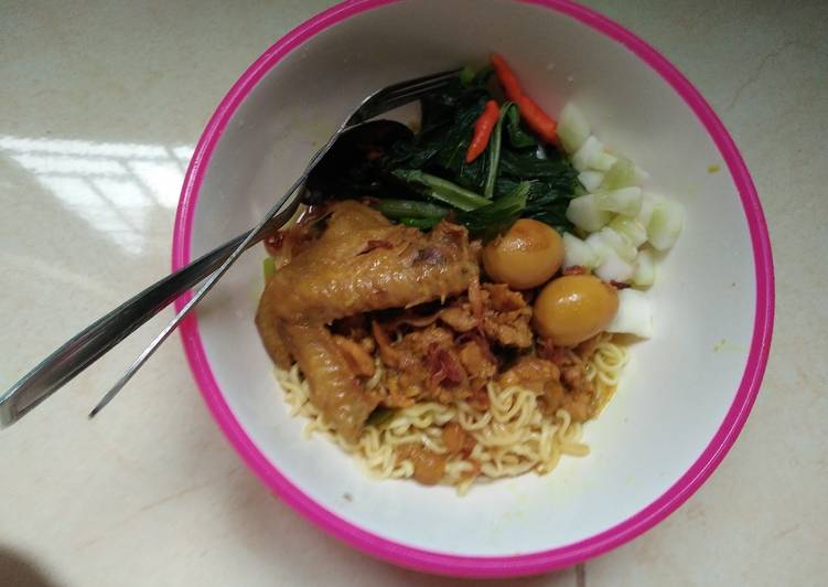 gambar untuk resep makanan Mi ayam homemade