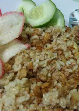 Nasi goreng tuna + sayuran