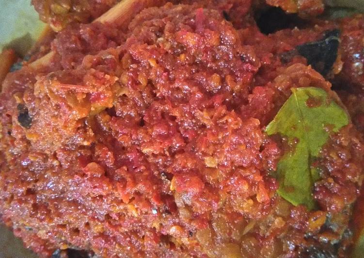 resep makanan Ikan tuna bumbu bali