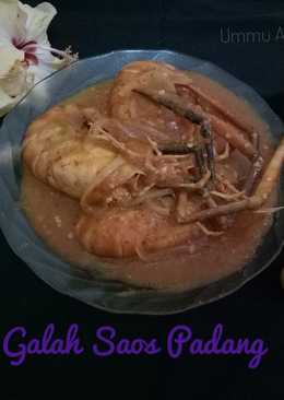 Udang Galah Saos Padang