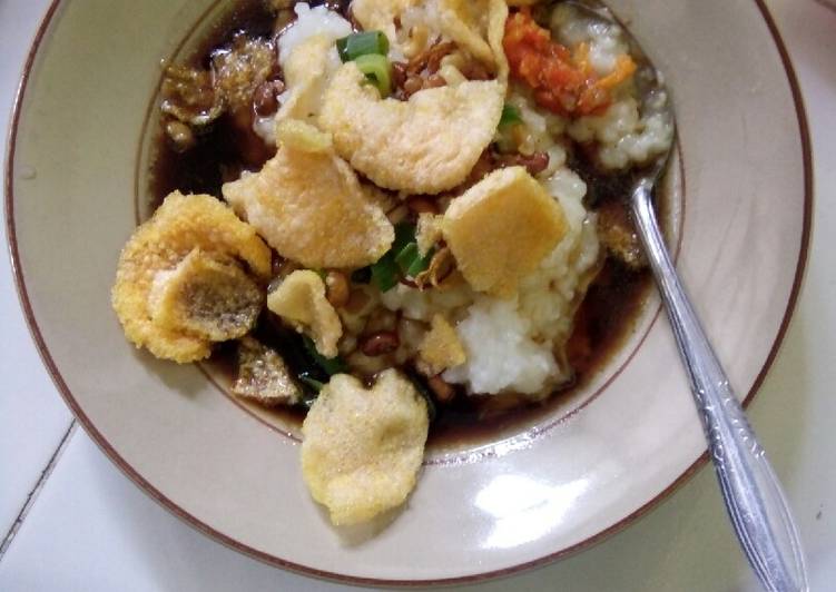 resep lengkap untuk Bubur ayam jawa