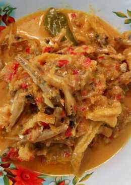 Sambal Teri santan kental