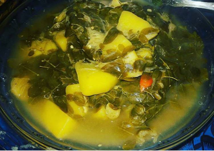 resep Sayur Asam Sukun Daun Kelor