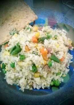 Nasi goreng mix vegetables