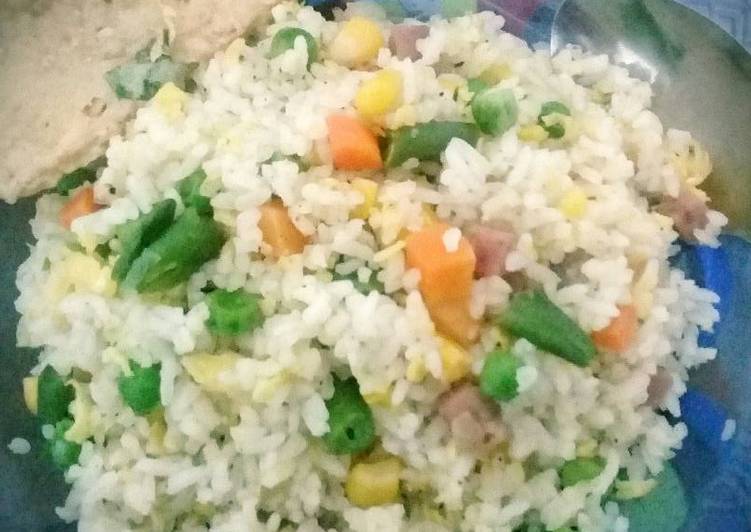 Resep Nasi goreng mix vegetables Dari dikha ayu
