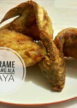 Gurame terbang a. k. a gurame goreng tepung