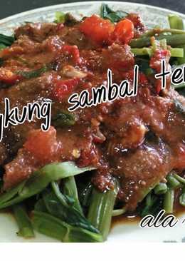 Kangkung sambal terasi