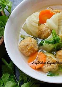 Sup Bakso Ayam Rambutan