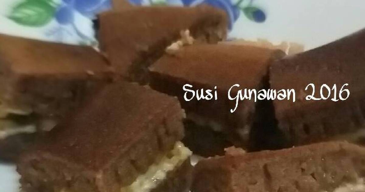 Resep Terang Bulan Coklat isi Keju