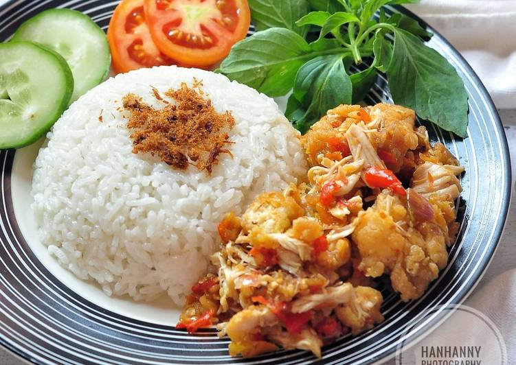 Resep Ayam Geprek oleh hanhanny - Cookpad