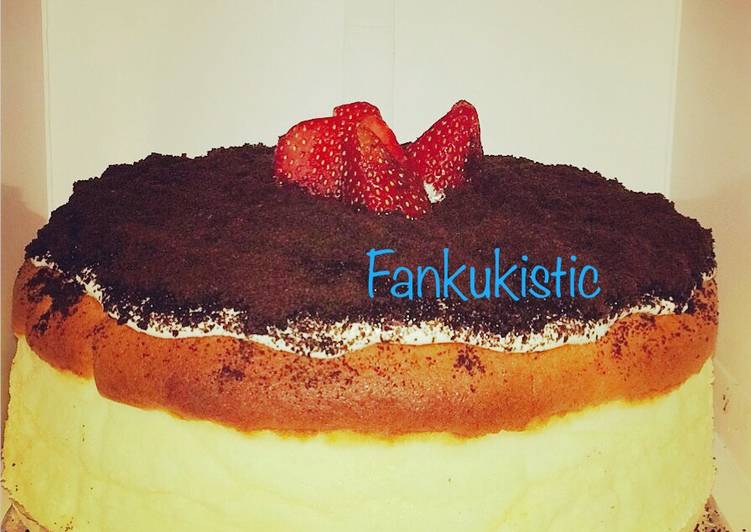 gambar untuk resep makanan Japanese cheese cake