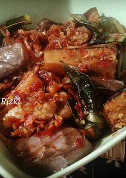 Terong teri sambel terasi