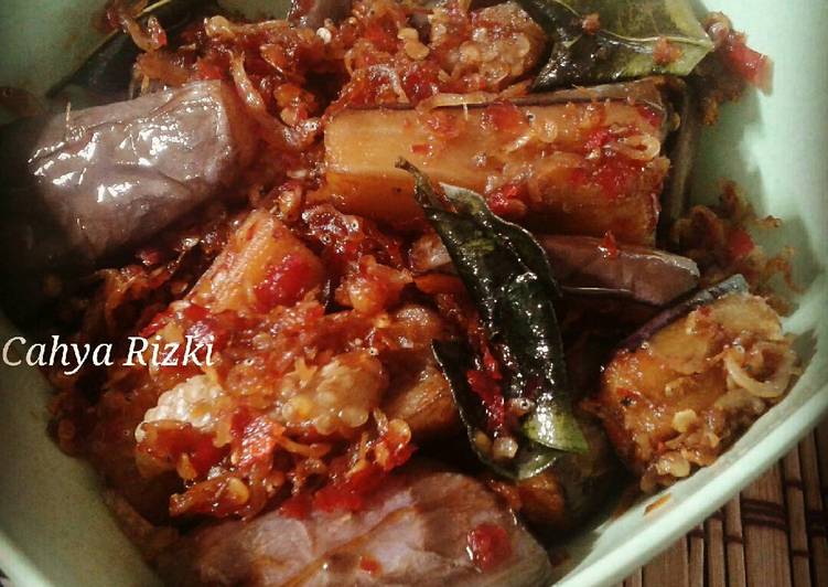 resep makanan Terong teri sambel terasi