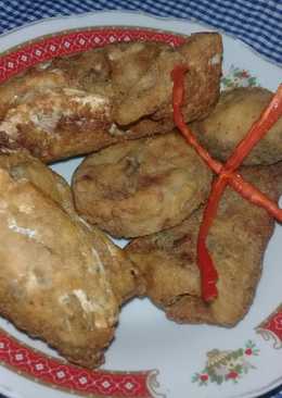 Ikan aruan goreng tepung crispy