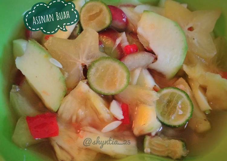 resep masakan Asinan Buah Segar...????