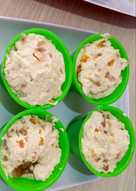 Pepes tahu wortel kerupuk