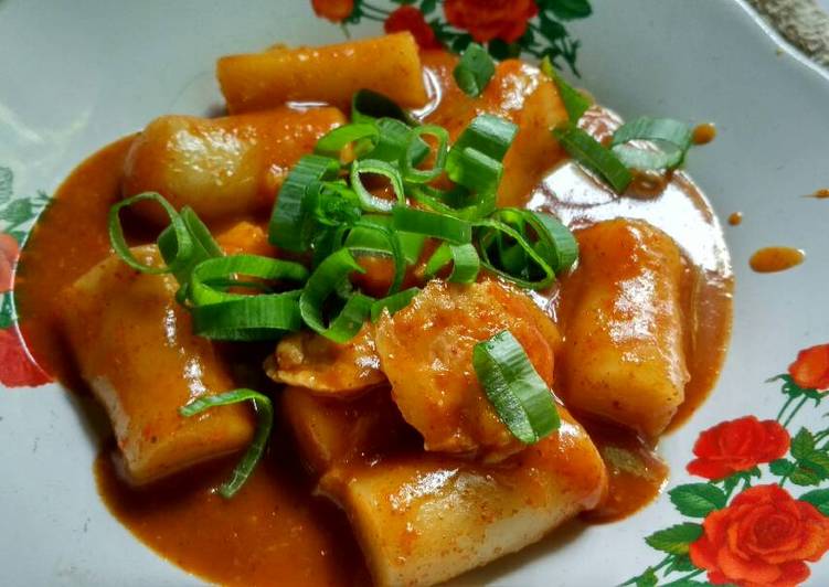  Resep  Homemade Tteokbokki Tobokki Topokki Resep  by 