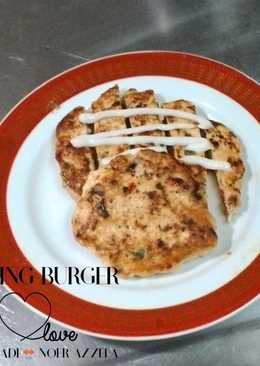 Resep burger ayam #BikinRamadanBerkesan