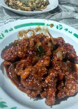 Koloke ayam saus tiram