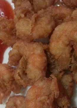 Udang goreng tepung simple bgt