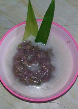 Bubur kacang ijo ketan ireng(ketan hitam)