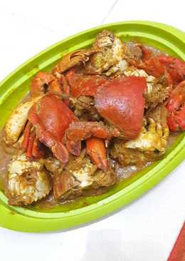Kepiting Saos Padang Pedas Nikmat