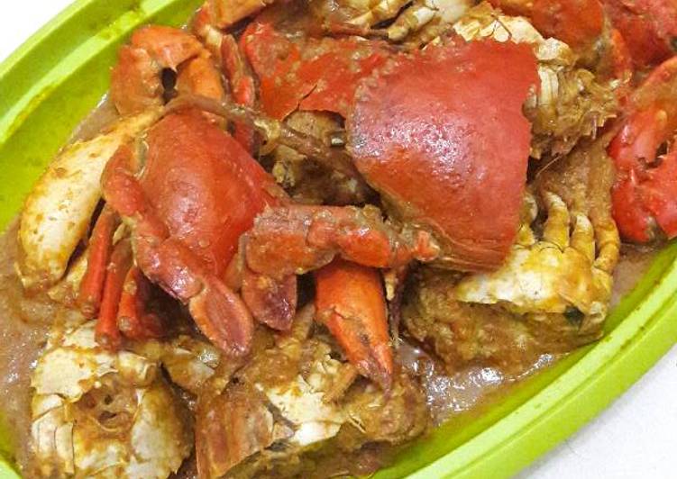 cara membuat Kepiting Saos Padang Pedas Nikmat