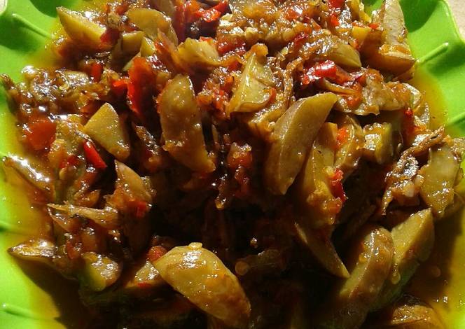 Resep Jengkol  teri balado oleh Fakhri s mama widya Cookpad