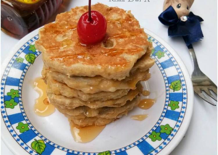 Resep Pancake Banana Oat