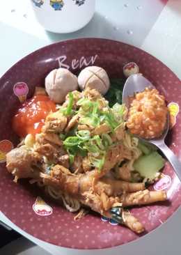 Mie ayam homemade