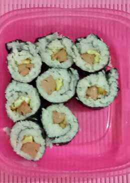 Sushi Anak Kosan #resepanakkos #cookedbydita