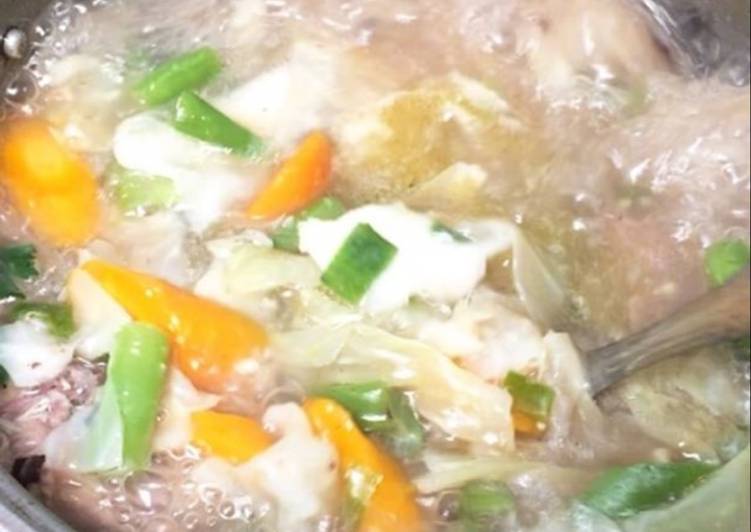 gambar untuk cara membuat Chicken Soup