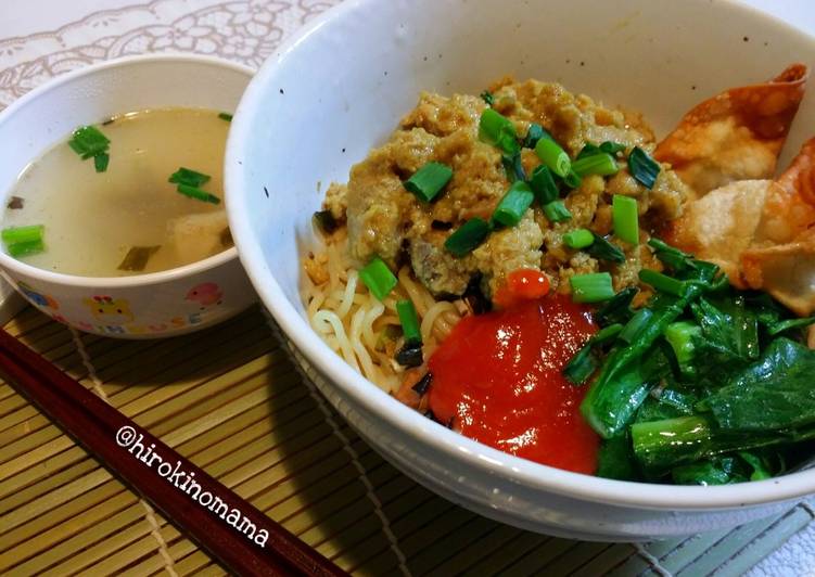 Resep Mie Ayam Jamur Abang2 By Nibras Alfian Hirokinomama