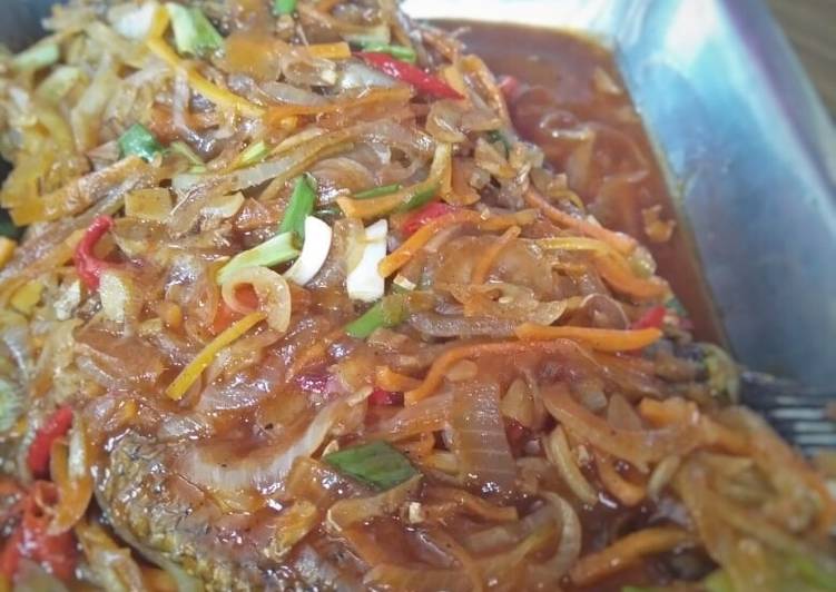 gambar untuk resep makanan Gurame Asam Manis