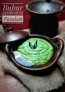 Bubur sumsum pandan