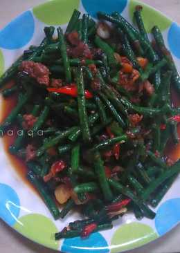 Oseng daging kacang panjang #RabuBaru