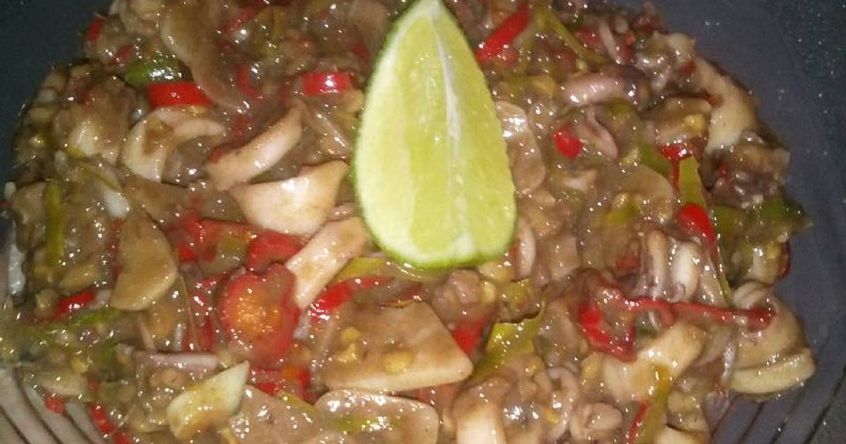 351 resep  sambal  cumi  pedas enak dan sederhana Cookpad