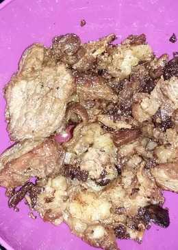 Daging goreng asam garam