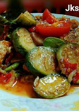 Oseng Oncom Terong Lunik