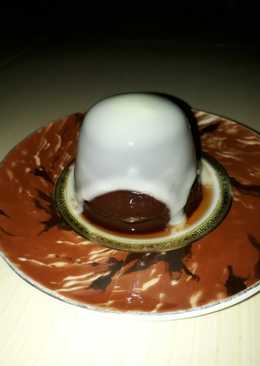 Puding coklat simple vla